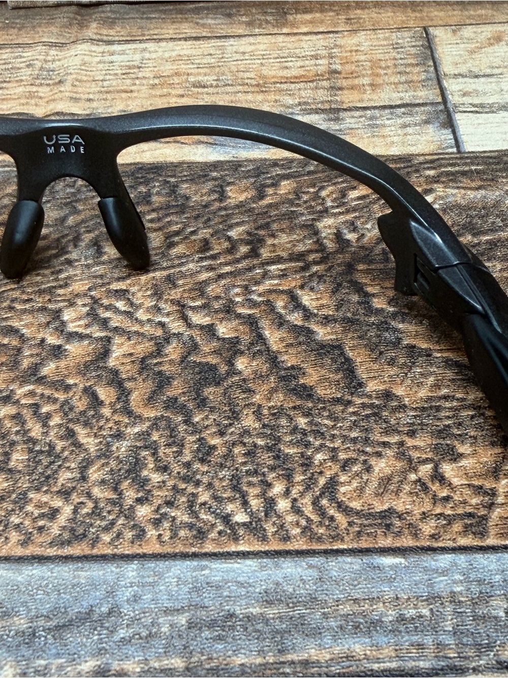 Oakley Flak 2.0 Replacement Frame Only Made in USA Black Polished Logo NO LENS - Picture 6 of 11